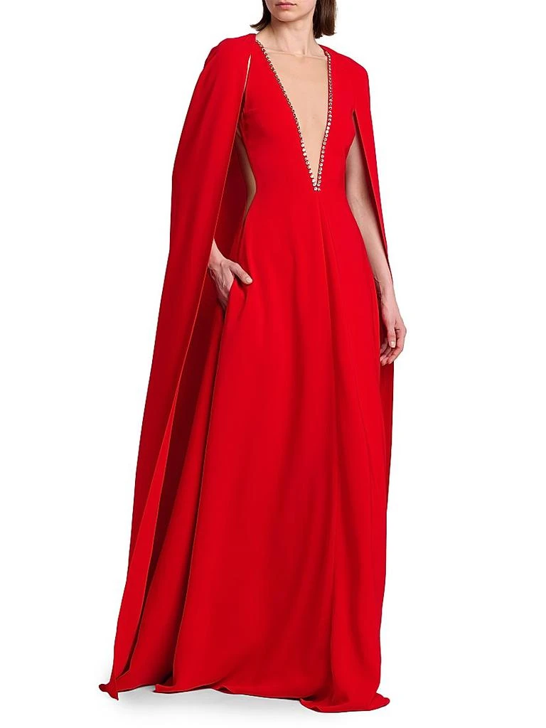 Stella McCartney Removable Cape A-Line Gown - Dresses & Skirts - Free Shipping - BeyondStyle Stella McCartney Removable Cape A-Line Gown - Dresses & Skirts - Free Shipping - BeyondStyle