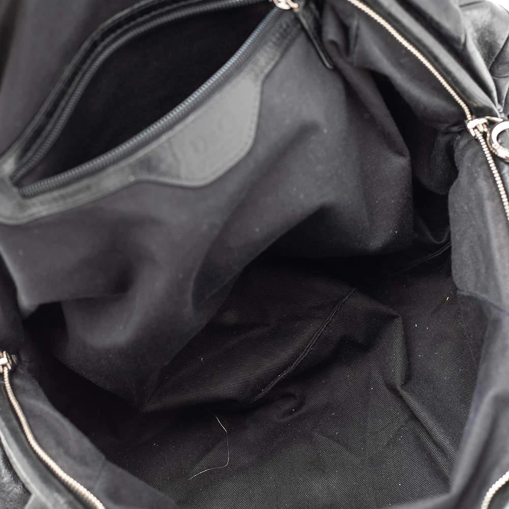 Dolce & Gabbana D&G Black Woven Leather Miss Diana Hobo 7