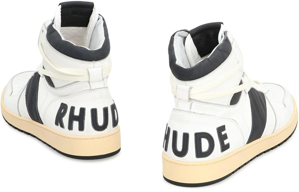 Rhude Rhecess Leather High-top Sneakers 2