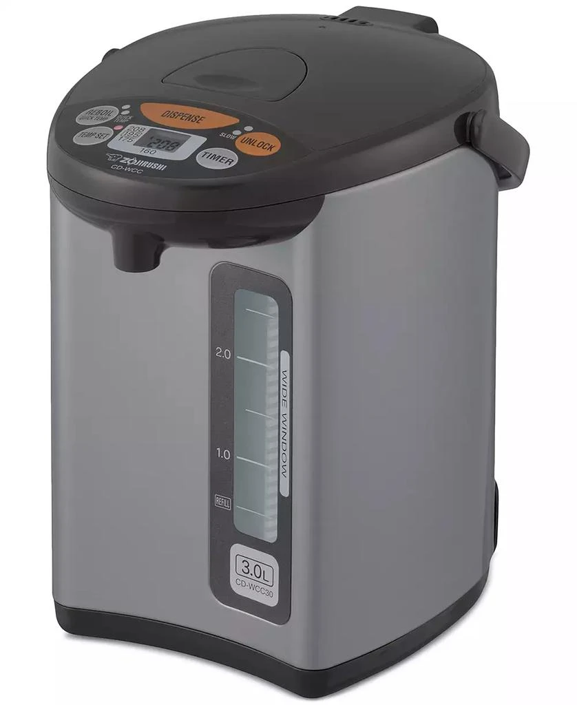 Zojirushi CD-WCC30TS Micom® Water Boiler & Warmer 3L 1