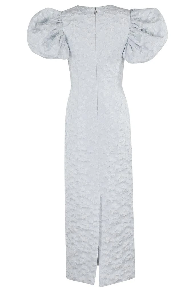 ROTATE Birger Christensen ROTATE Puff Sleeve Midi Dress 2