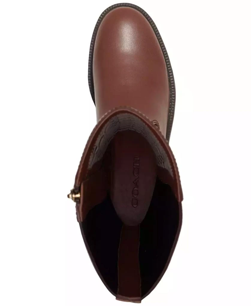 Coach Women's Faith Knee High Lug Sole Riding Boots 4