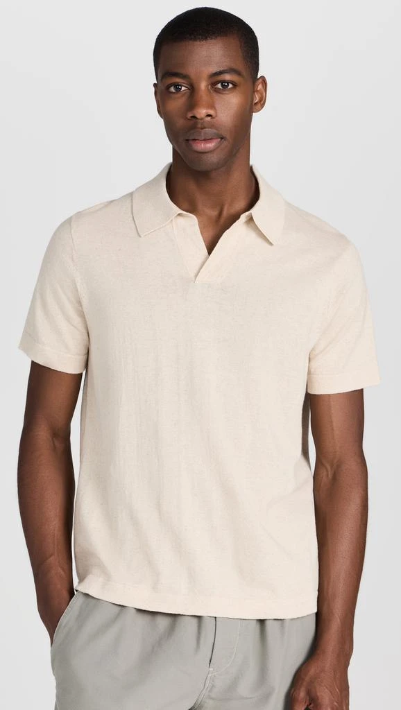 NN07 Ryan Cotton Linen Polo 1