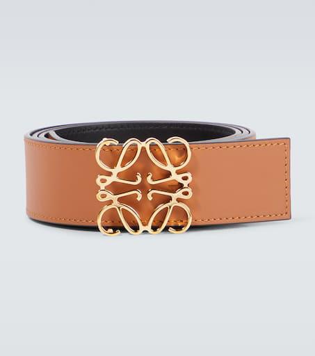 Loewe Anagram leather belt 80CM - Belts - BeyondStyle Loewe Anagram leather belt 80CM - Belts - BeyondStyle