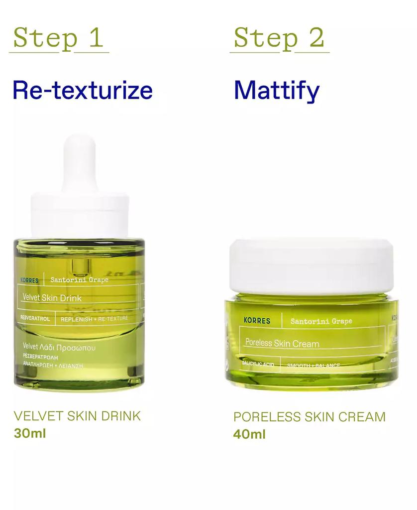 KORRES 2-Pc. Santorini Grape Pores & Texture Perfecting Skincare Set