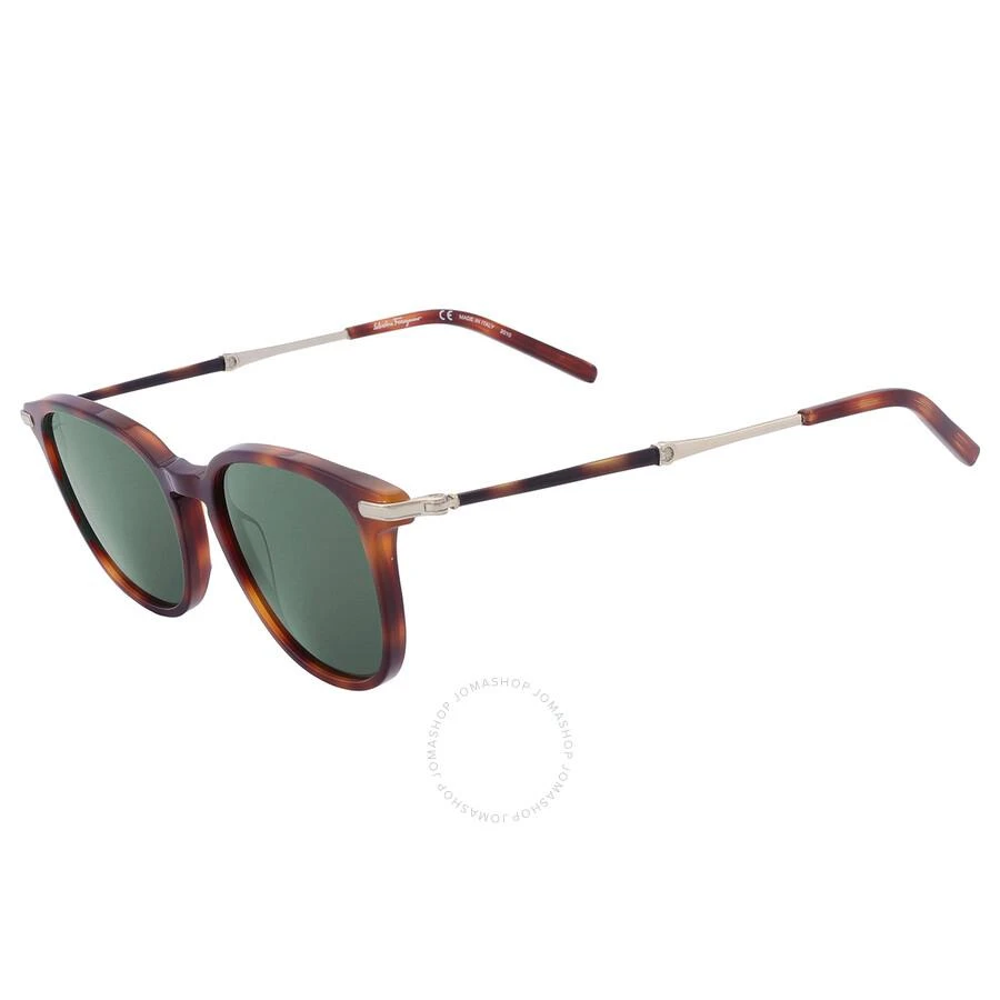 Salvatore Ferragamo Salvatore Ferragamo Green Square Men's Sunglasses SF1015S 214 52 3