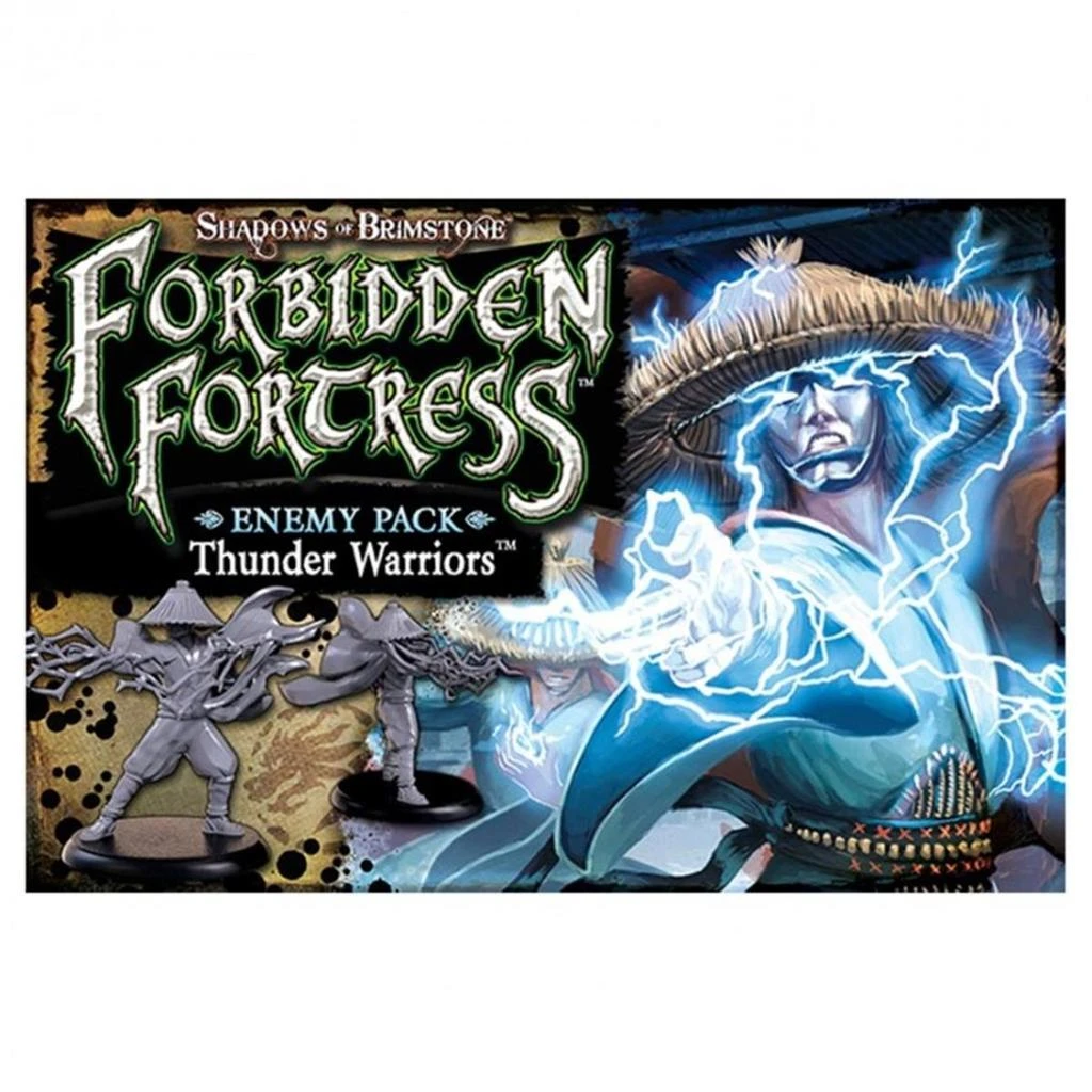 Flying Frog Productions Shadows of Brimstone-Thunder Warriors Enemy Pack Board Game 1