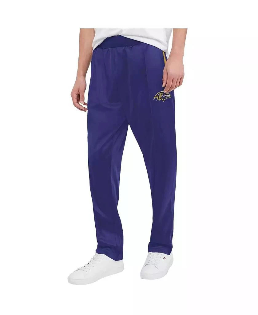 Tommy Hilfiger Men's Purple Baltimore Ravens Grant Track Pants 1