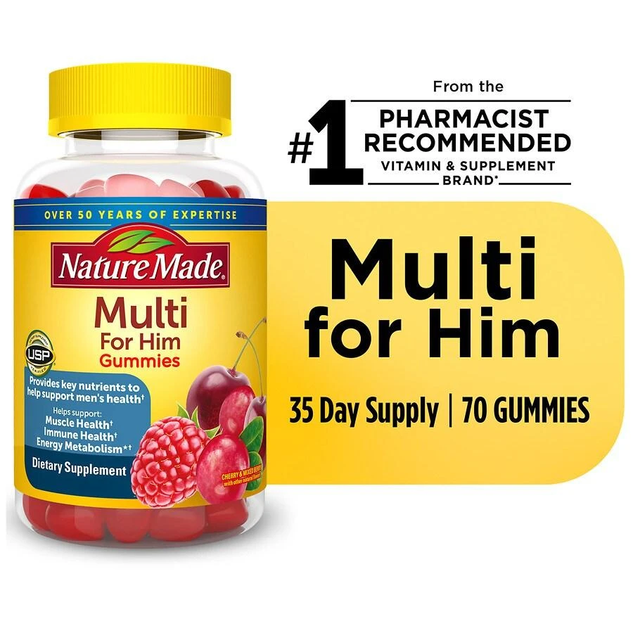 Nature Made Multi for Him Gummies 7