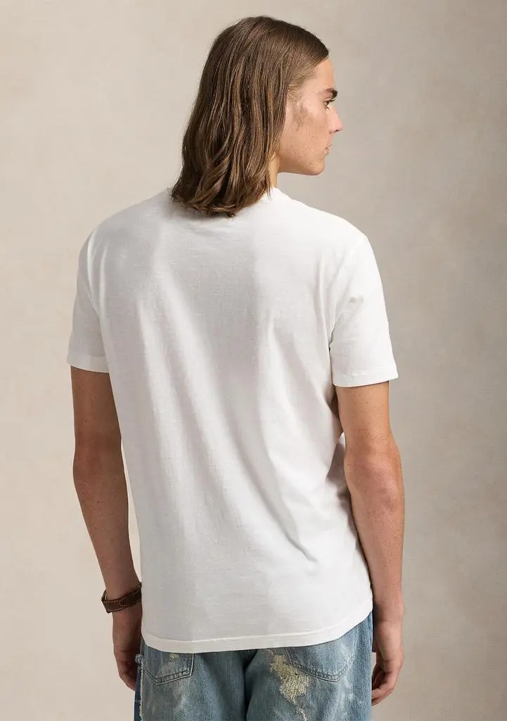 Ralph Lauren Slub Jersey Short-Sleeve Henley Shirt 2