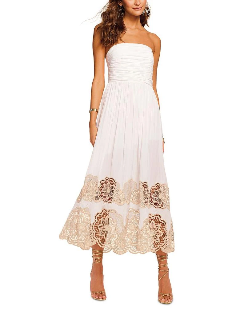 Ramy Brook Milani Lace Hem Dress 1