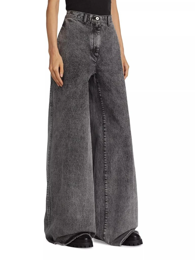 Rosetta Getty High-Rise Wide-Leg Jeans 4