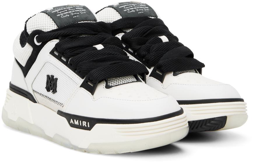 AMIRI White & Black MA-1 Sneakers - Casual Shoes - Free