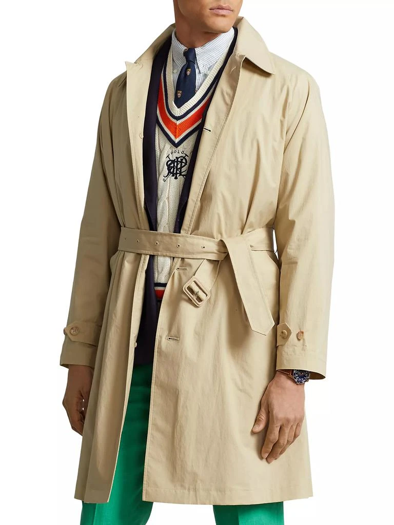 Ralph Lauren Stretch-Cotton Balmacaan Topcoat 3
