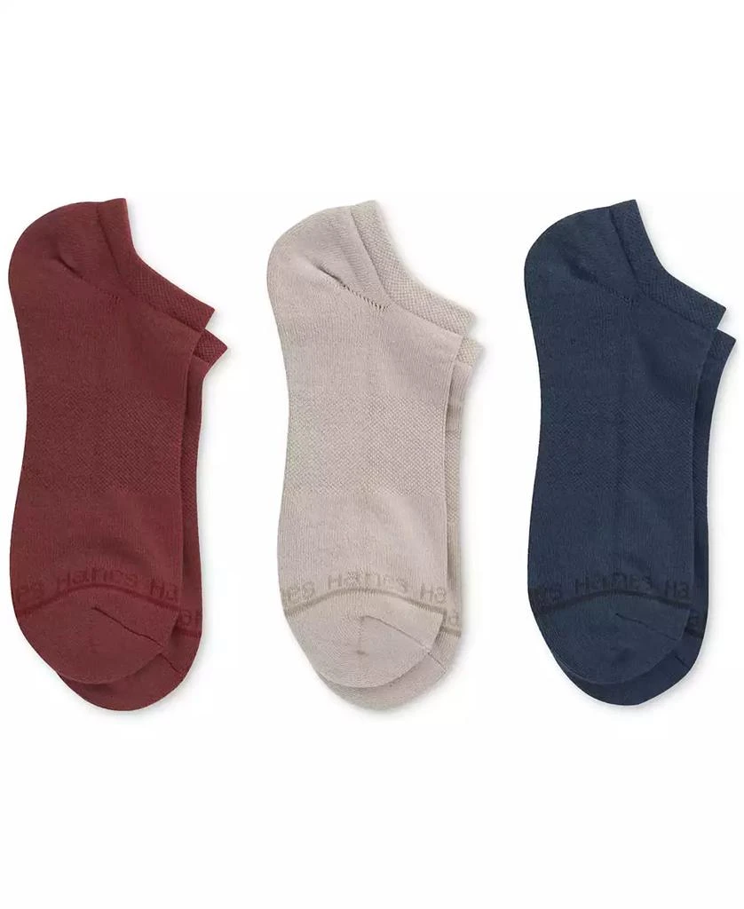 Hanes Men's Originals Premium SuperSoft No Show Socks, 3-Pack 1