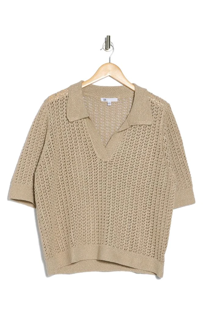 DR2 by Daniel Rainn Short Sleeve Polo Sweater 3