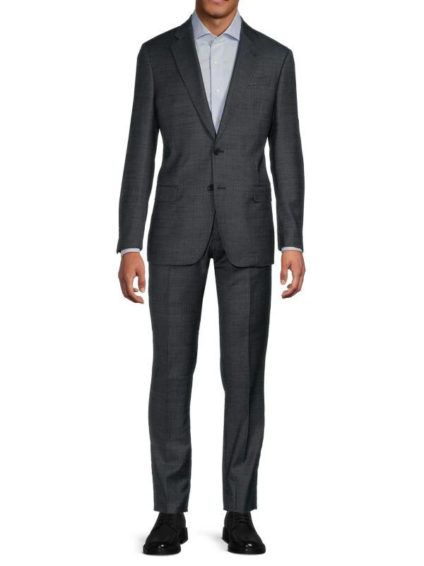 Emporio Armani Notch Lapel Virgin Wool Suit 1