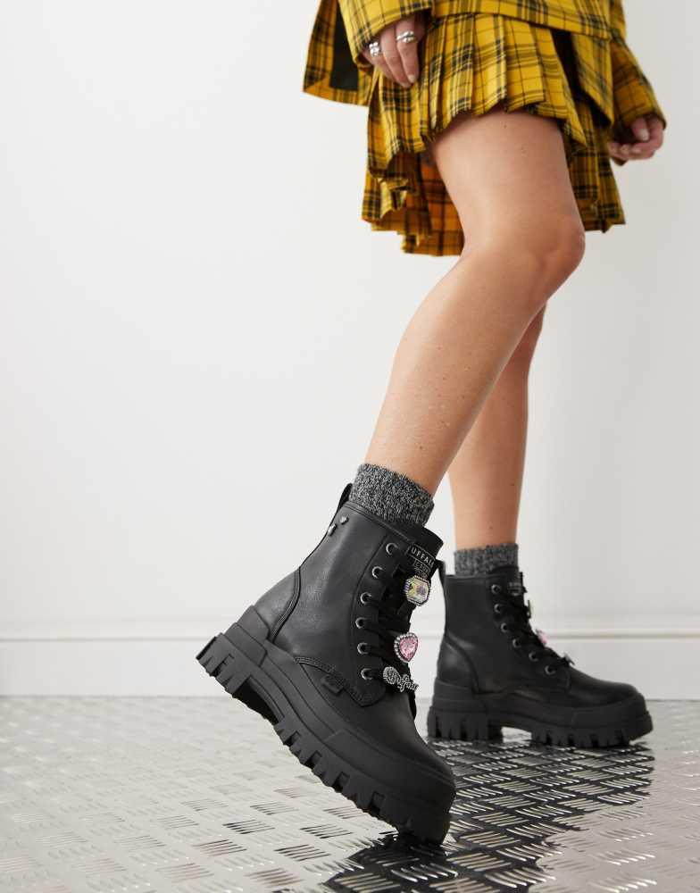 Buffalo Buffalo Aspha RLD Ice boot in black