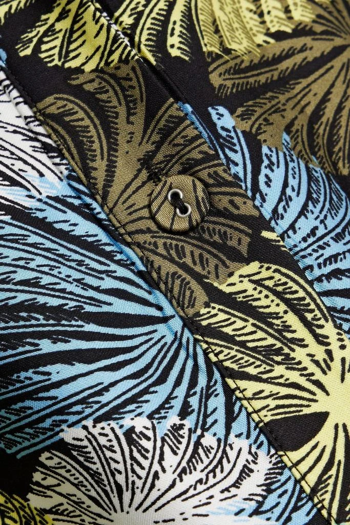 Diane von Furstenberg Tamina printed jersey mini shirt dress 4