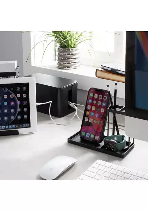 Simplify 2 Pack Cable Organizer Boxes In Black 4