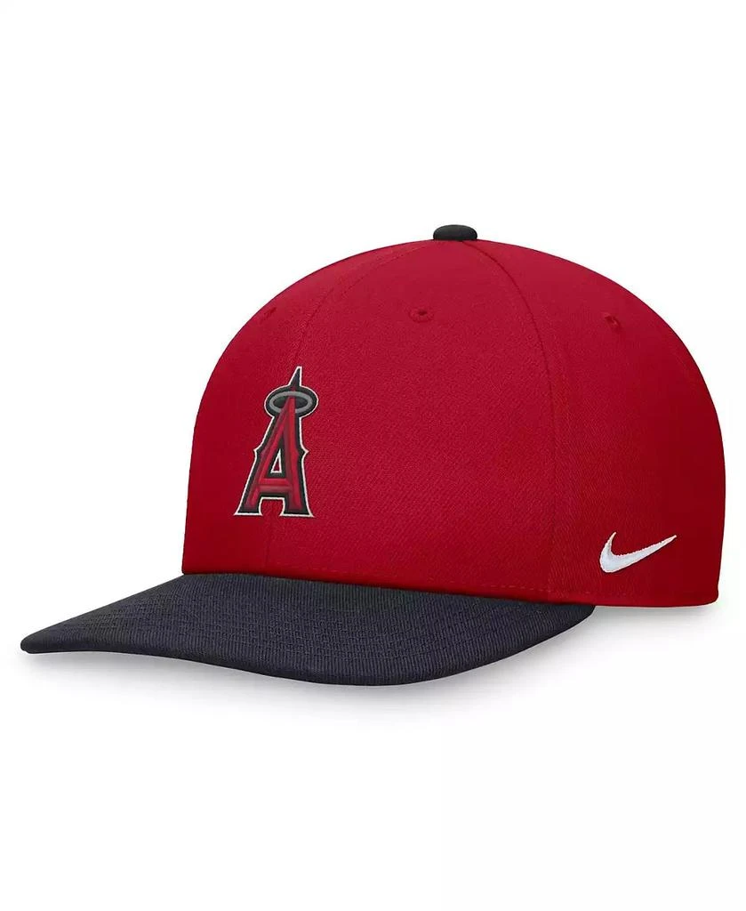 NIKE Men's Red/Navy Los Angeles Angels Evergreen Two-Tone Snapback Hat