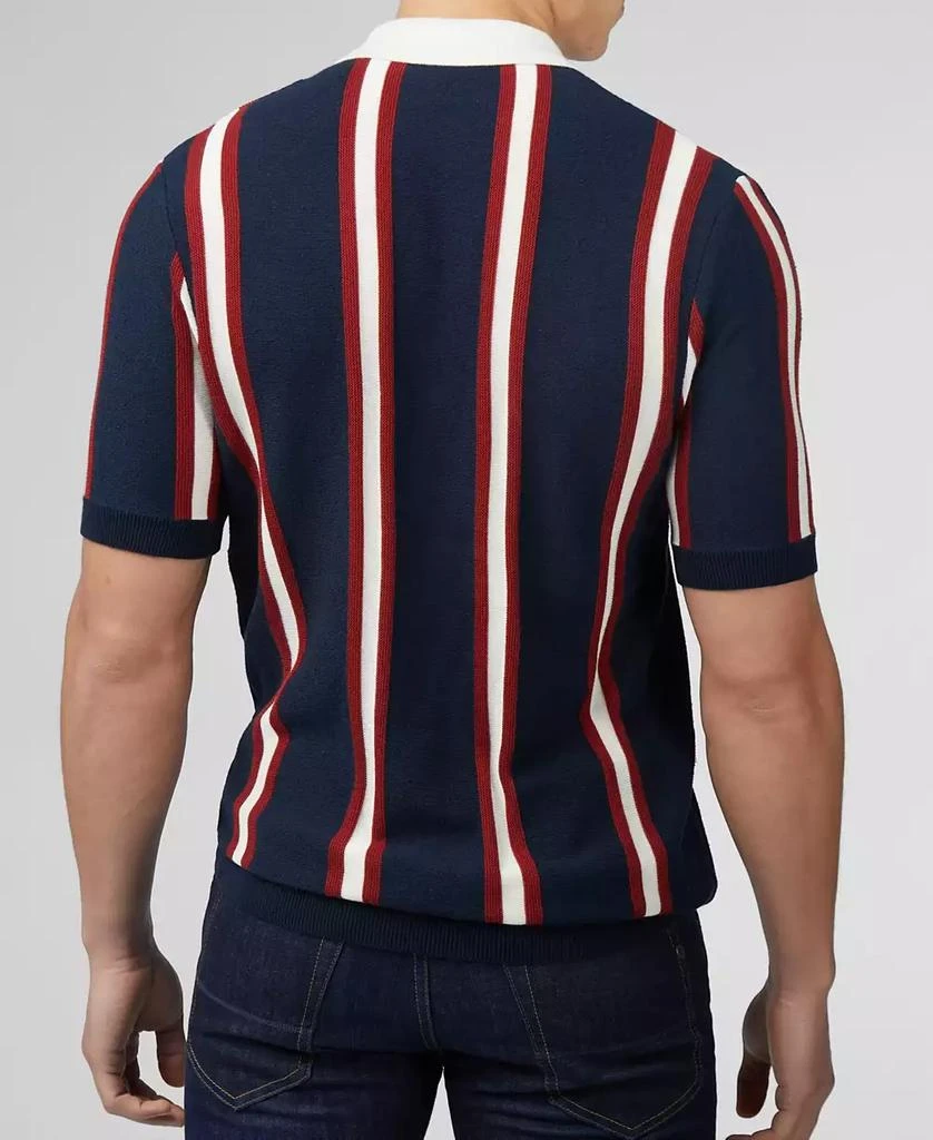 Ben Sherman Men's Mod Knitted Rugby Short Sleeve Shirt 3