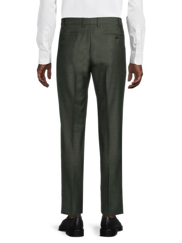 Zanella Virgin Wool Dress Modern-Fit Pants