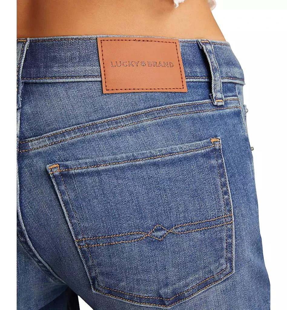 Lucky Brand Women's Sweet Mid Rise Straight Jeans 5