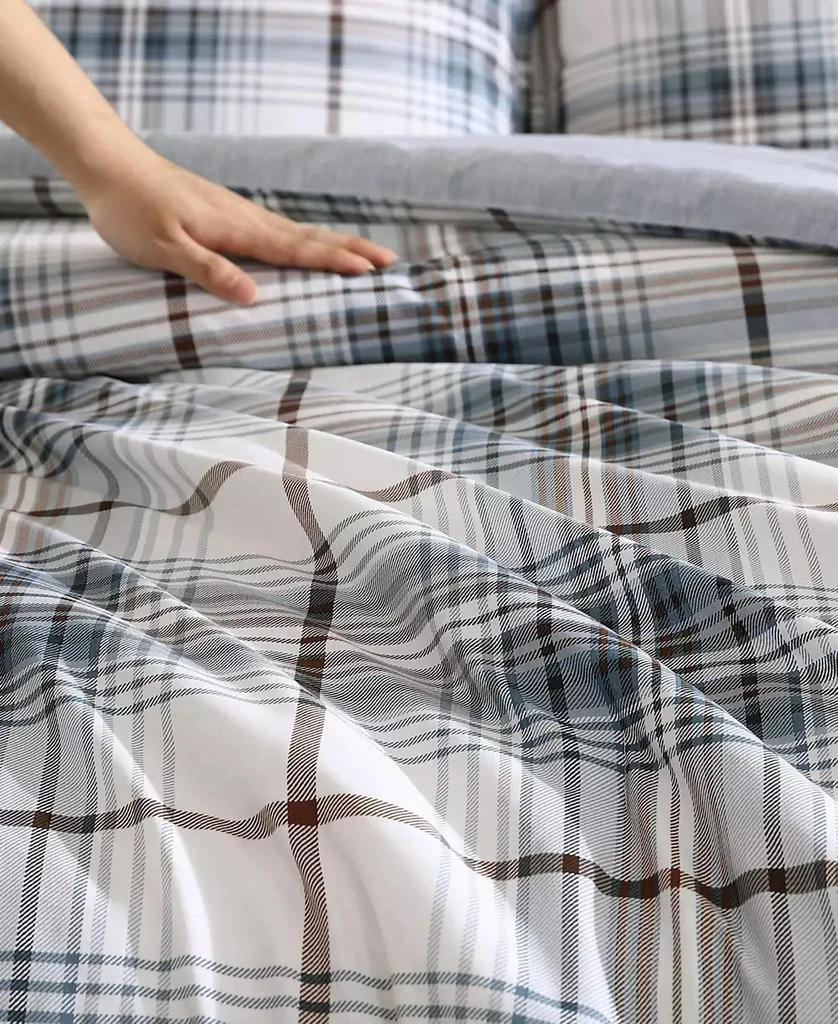 Eddie Bauer Alder Plaid Reversible 2 Piece Comforter Set 10