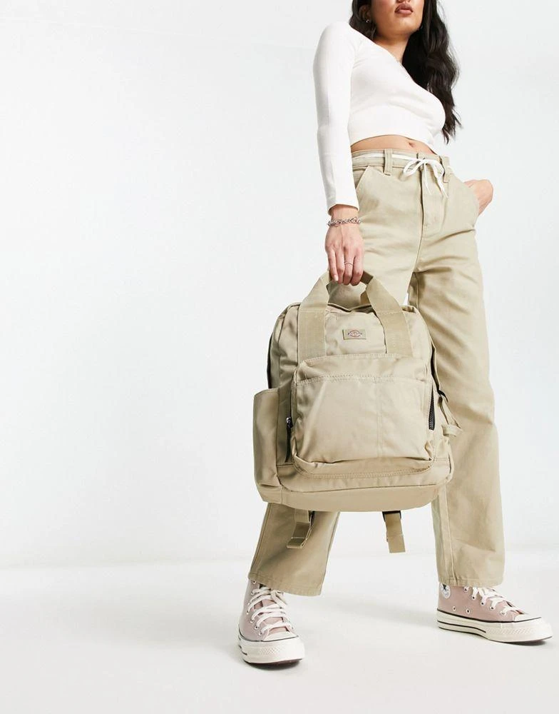 DICKIES Dickies lisbon backpack in khaki 3