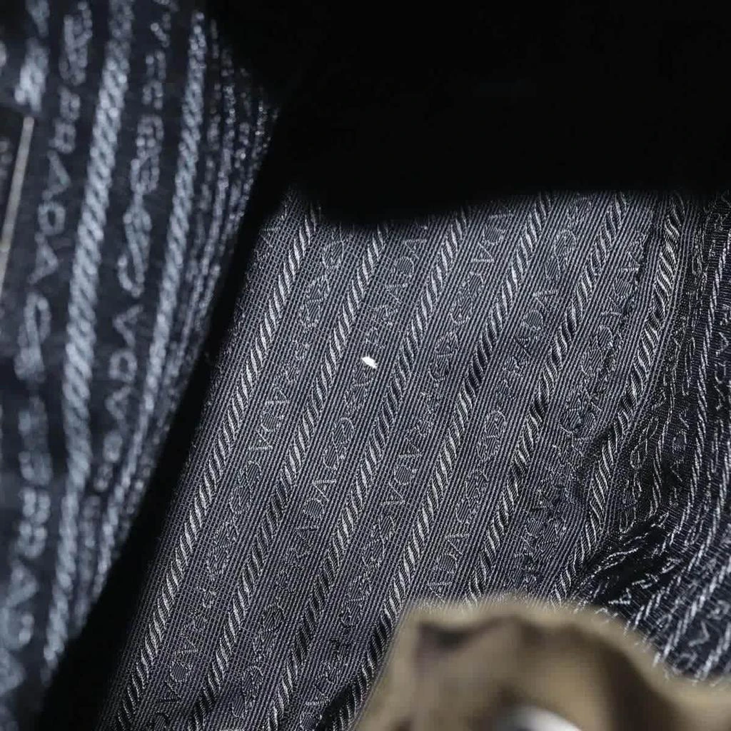 Prada Vela Double Front Pocket Backpack Tessuto With Saffiano Leather Nylon Backpack Bag (Pre-Owned) 5