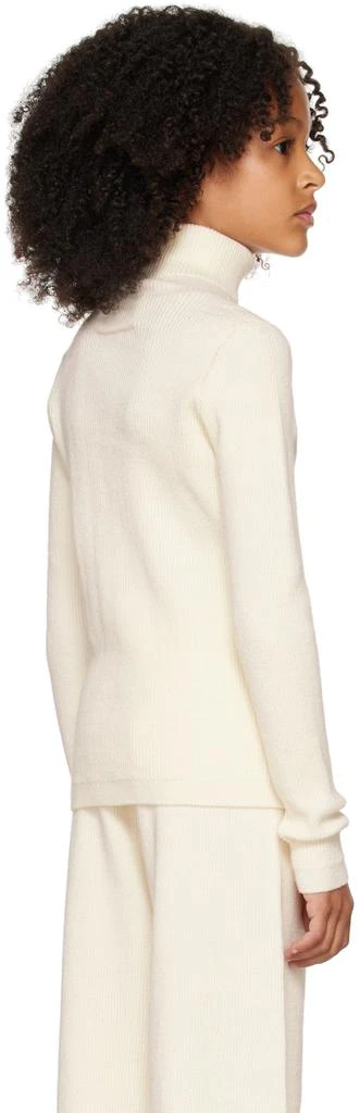 MM6 Kids Off-White Logo Turtleneck 3