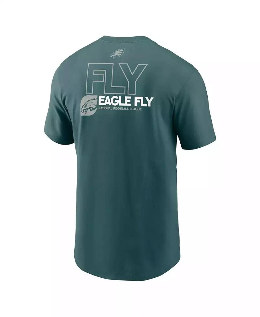 NIKE Men's Midnight Green Philadelphia Eagles Outline T-Shirt 2