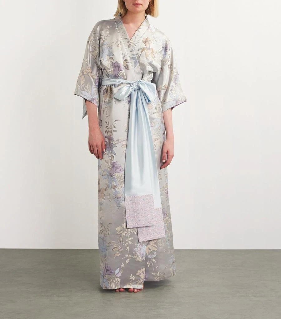 Daniel Hanson Silk Floral Kimono 2