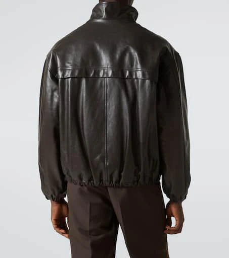 Lemaire Leather blouson  4