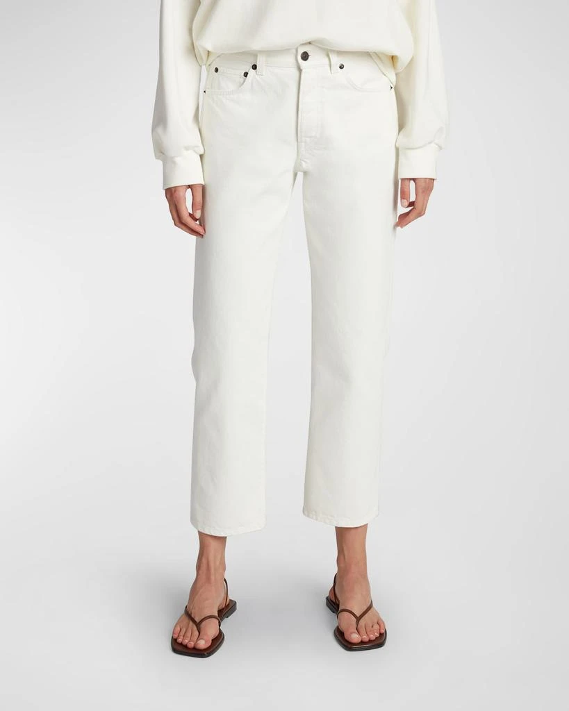 The Row Lesley Cropped Jeans 2