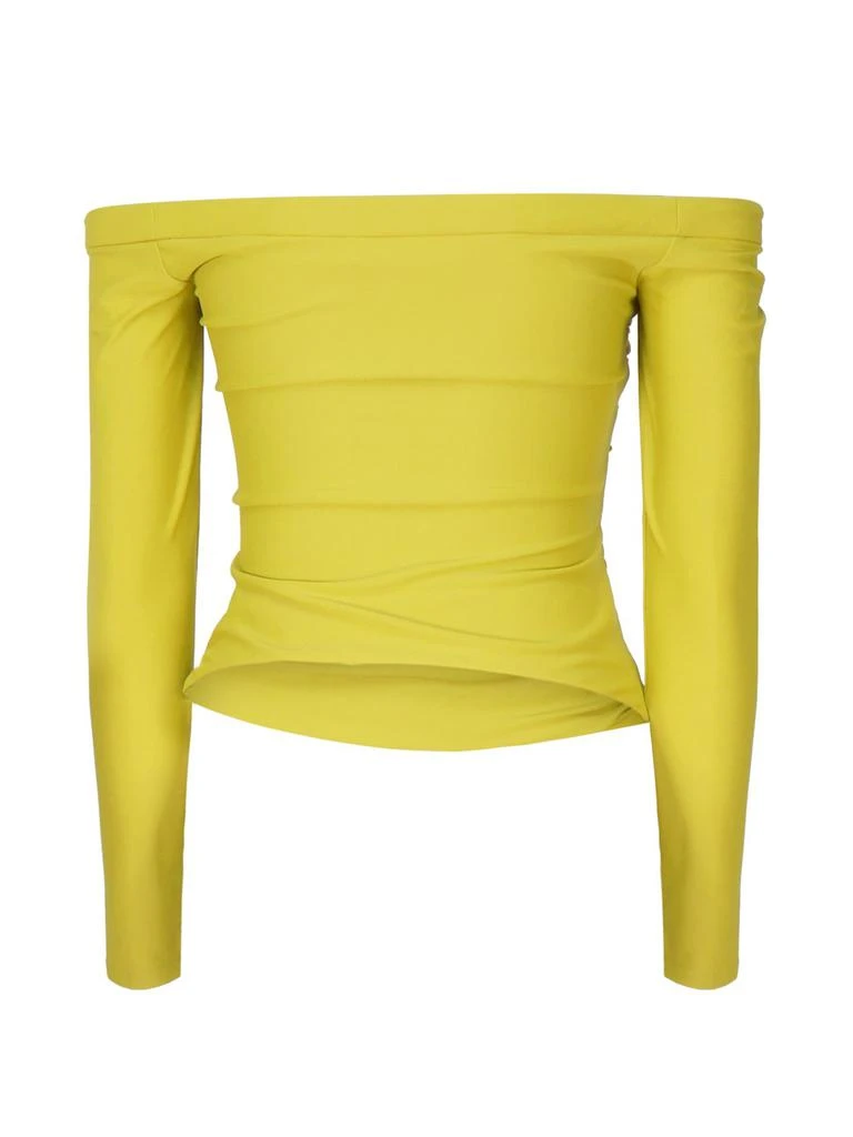 Self Portrait Self-Portrait Jersey Off Shoulder Top 2