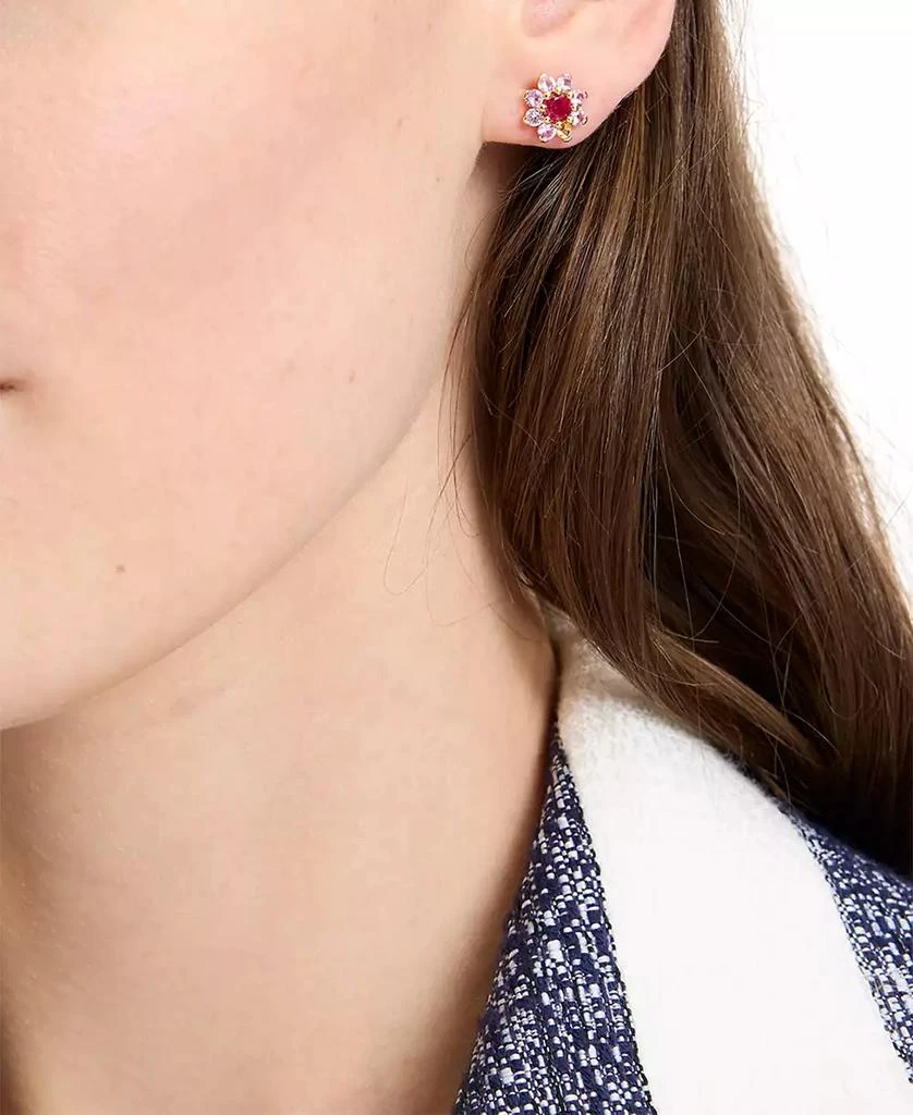 Kate Spade Gold-Tone Bursting Blooms Stud Earrings 4