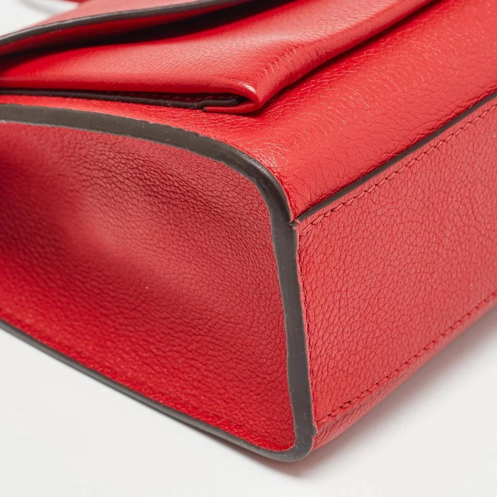 Louis Vuitton Louis Vuitton Red Leather My Lockme BB Bag 13