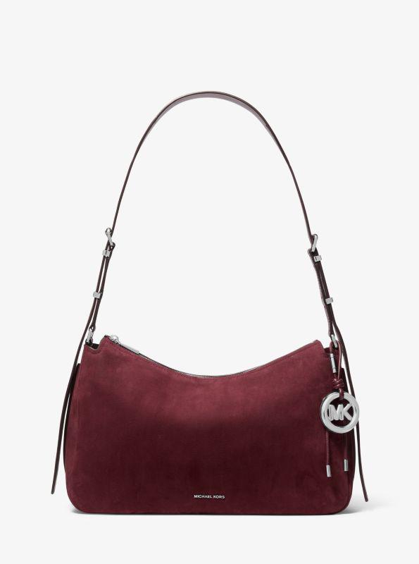 Michael Kors Nolita Medium Nubuck Shoulder Bag