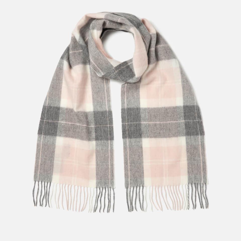 Barbour Barbour Women's Tartan Scarf - Pink/Grey Tartan