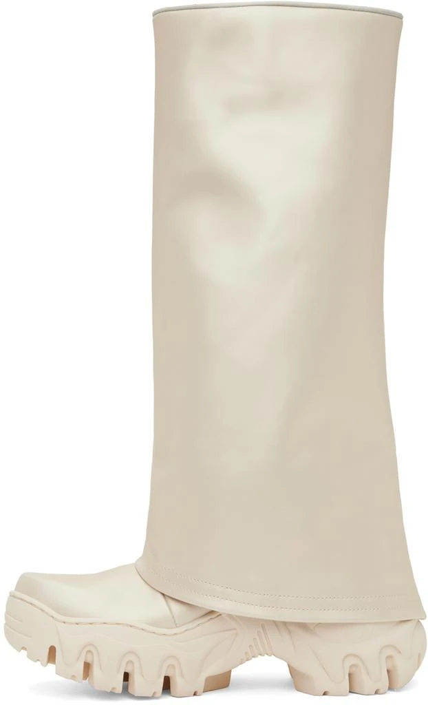 Rombaut SSENSE Exclusive Beige Boccaccio II Rain Boots 3