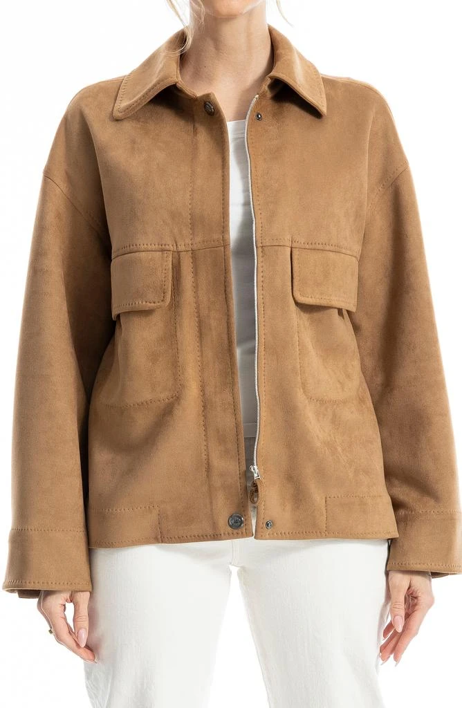 Max Studio Faux Suede Jacket 6