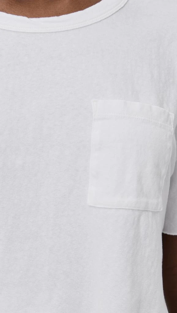 James Perse Cropped Relaxed Fit Pocket Tee 5