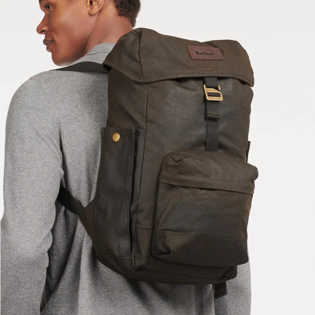 Barbour Barbour Heritage Men's Essential Wax Backpack - Olive 3