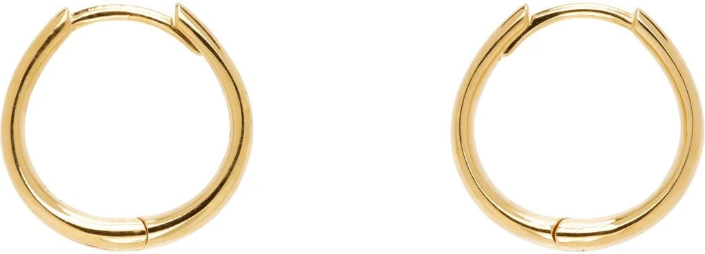 Sophie Buhai Gold Medium Intrinsic Hoop Earrings 1
