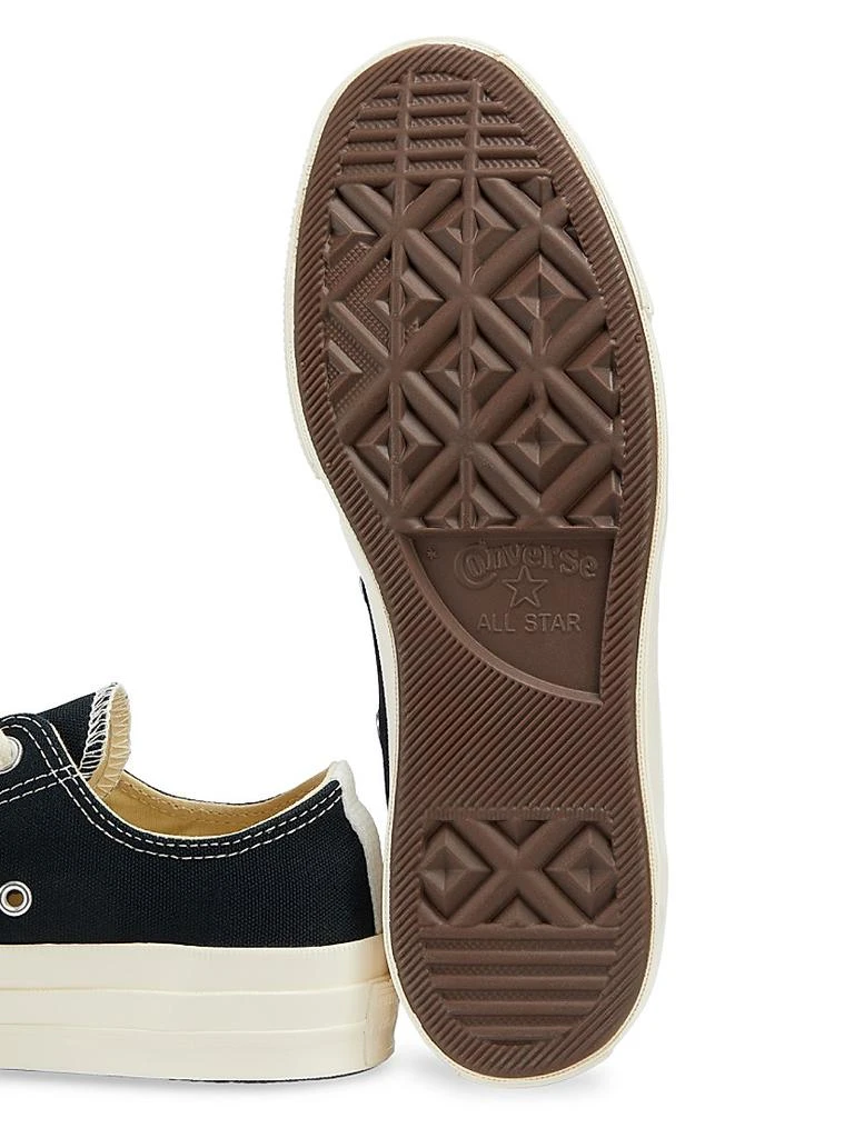 Comme des Garcons CdG PLAY x Converse Women's Chuck Taylor All Star Peek-A-Boo Low-Top Sneakers 6