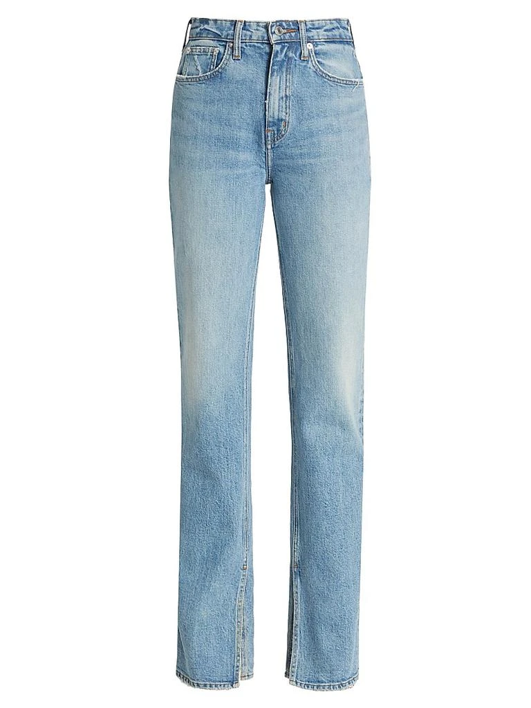 Derek Lam Frankie Ultra High-Rise Straight-Leg Jeans 1