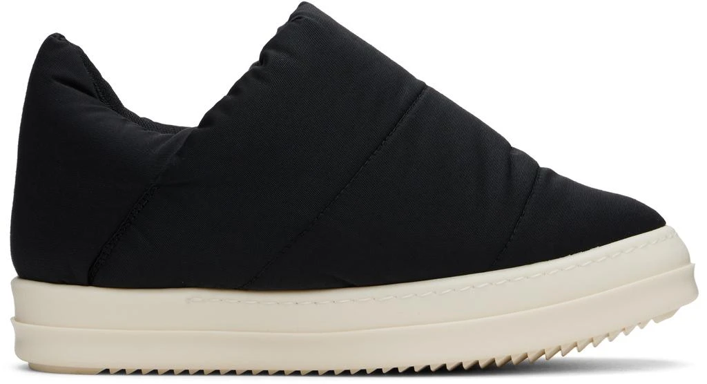 Rick Owens Black Porterville Puffer Slip On Sneakers 1