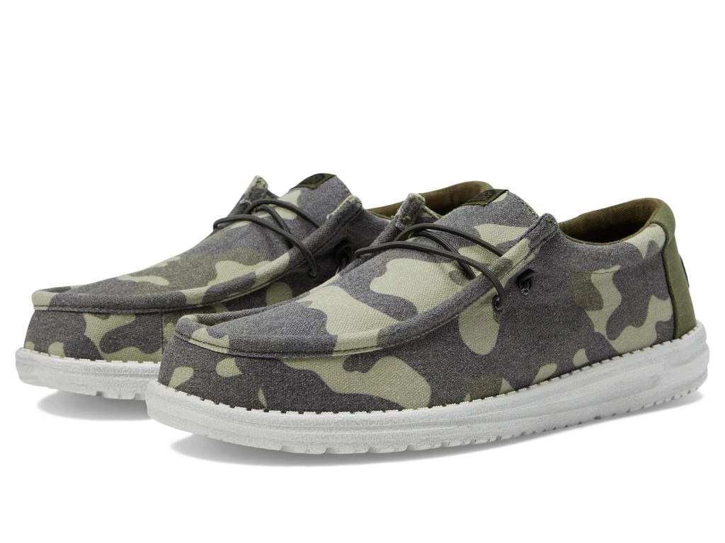 Hey Dude Wally Washed Camo 1